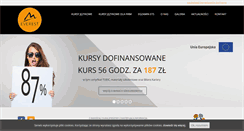 Desktop Screenshot of everest.edu.pl