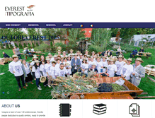 Tablet Screenshot of everest.ro