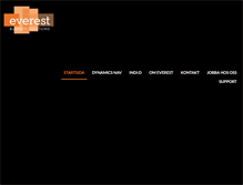 Tablet Screenshot of everest.se